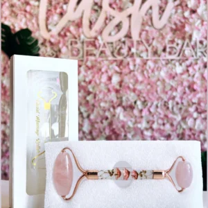 Rose Quartz / Jade facial roller